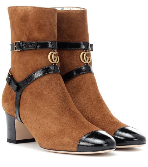 gucci boots men brown|Gucci ankle boots on sale.